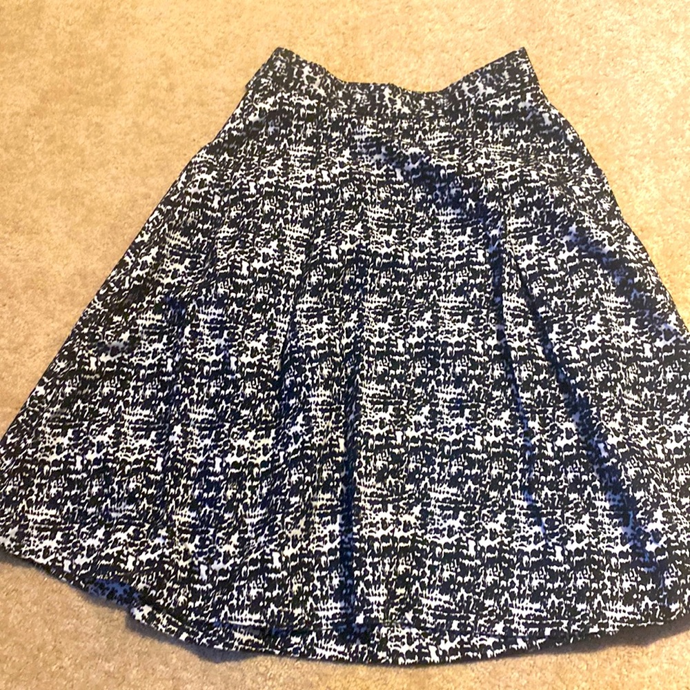 Black & White 50’s style full skirt